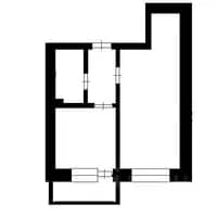1-комнатная квартира 37 м² - миниатюра 8